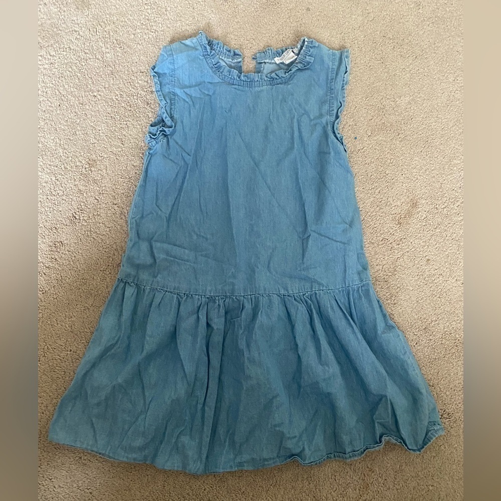 Girls denim dress 6/6x